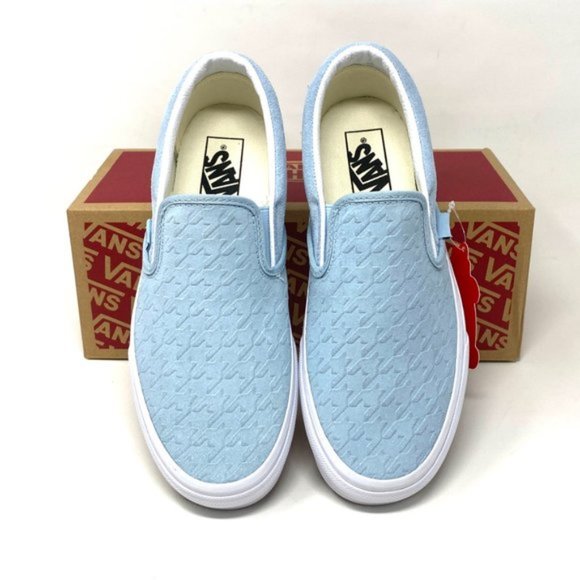 💖MEGA SALE💖VANS Classic Sip On Women’s Canvas Sneakers Pure Blue VN0A33TB9HV - Picture 4 of 10